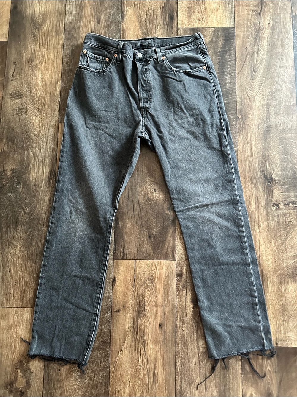 Levi’s Gray Denim Jeans - Classic Straight Fit